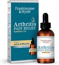 Frankindusk dan Myrrh Arthritis Relief Rubbing Oil - Arthritis Pain Reliever dengan Frankindour Essile untuk Sciatica, Lower Back, Neck, Hands, Jouders dan Shoulders, 2 Fl.oz. - 1 Pack