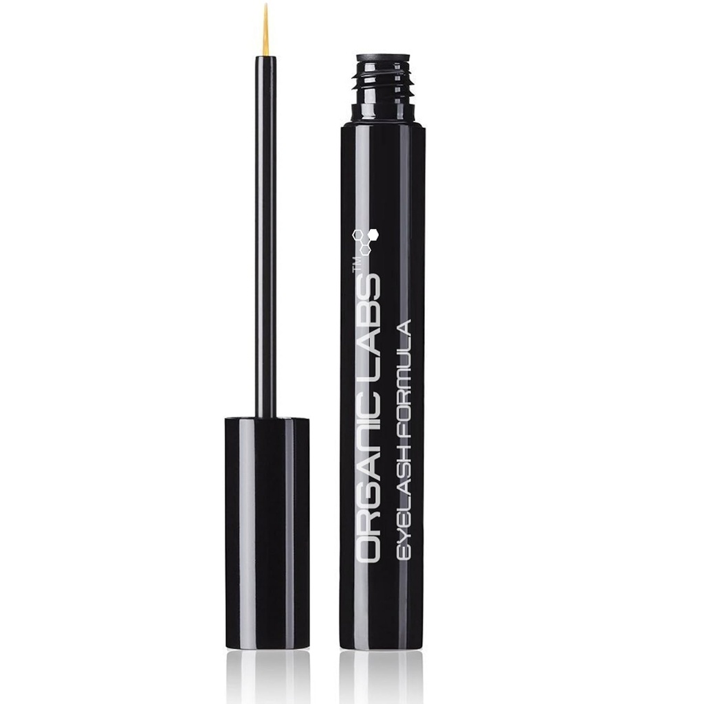 Laboratorios Orgánicos - Eyelash &amp; Eyebrow Growth Serum - Tratamiento Enhancer para Crecer Natural, Lush, pestañas Lavish & Eyebrows - Mejor Cuervo Rápida &quot; Lash Boost for Longer, Fuller Lashes and Thicker Brows