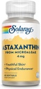 SOLARAY Astaxanthin 4 mg 1 124; Antioxidant 1 124; Sund Øje, Hud, Kardiovaskulær funktion & Fælles Support 1 124; 60 Softgels