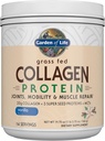 Garden of Life Grass Fed Collagen Protein Powder - Vanilla, 14 servizos, po para articulacións de reparación muscular, peptides de coláxeno + Super Seeds + MCT de coco, Suplemento de Keto