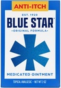 Blue Star Anti-Itch Medicated 연고 2 온스 (Packof 2) VJC#Re