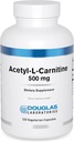 Douglas Laboratories Acetyl L-Carnitine 500 mg  Apoya Función cerebral y nerviosa durante el proceso normal de envejecimiento* ← 120 Capsules