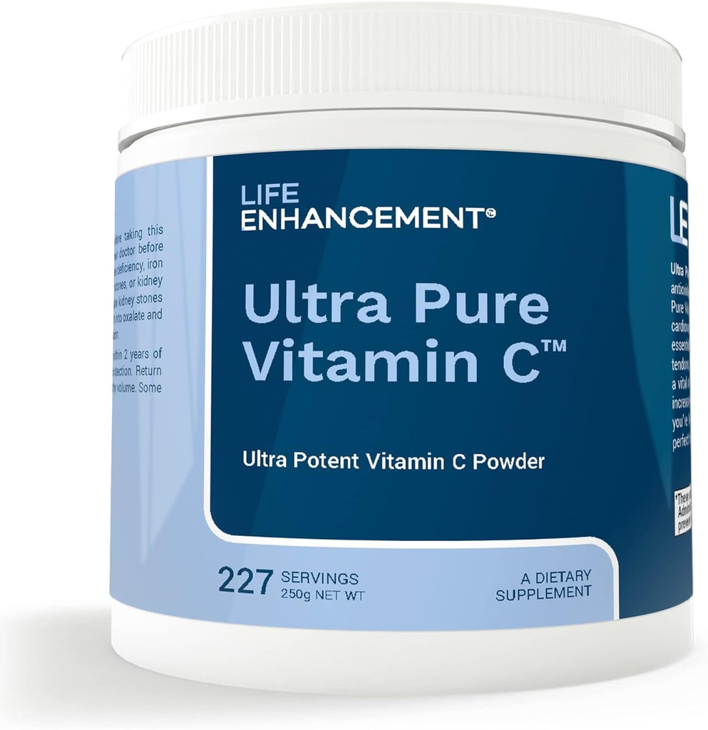 Hidup Enhancement Ultra Pure Vitamin C Powder - 1.100 mg Accorbic Acid C Suplemen - 227