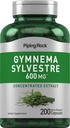 Piping Rock Gymnema Sylvestre Suplimente 600 mg 