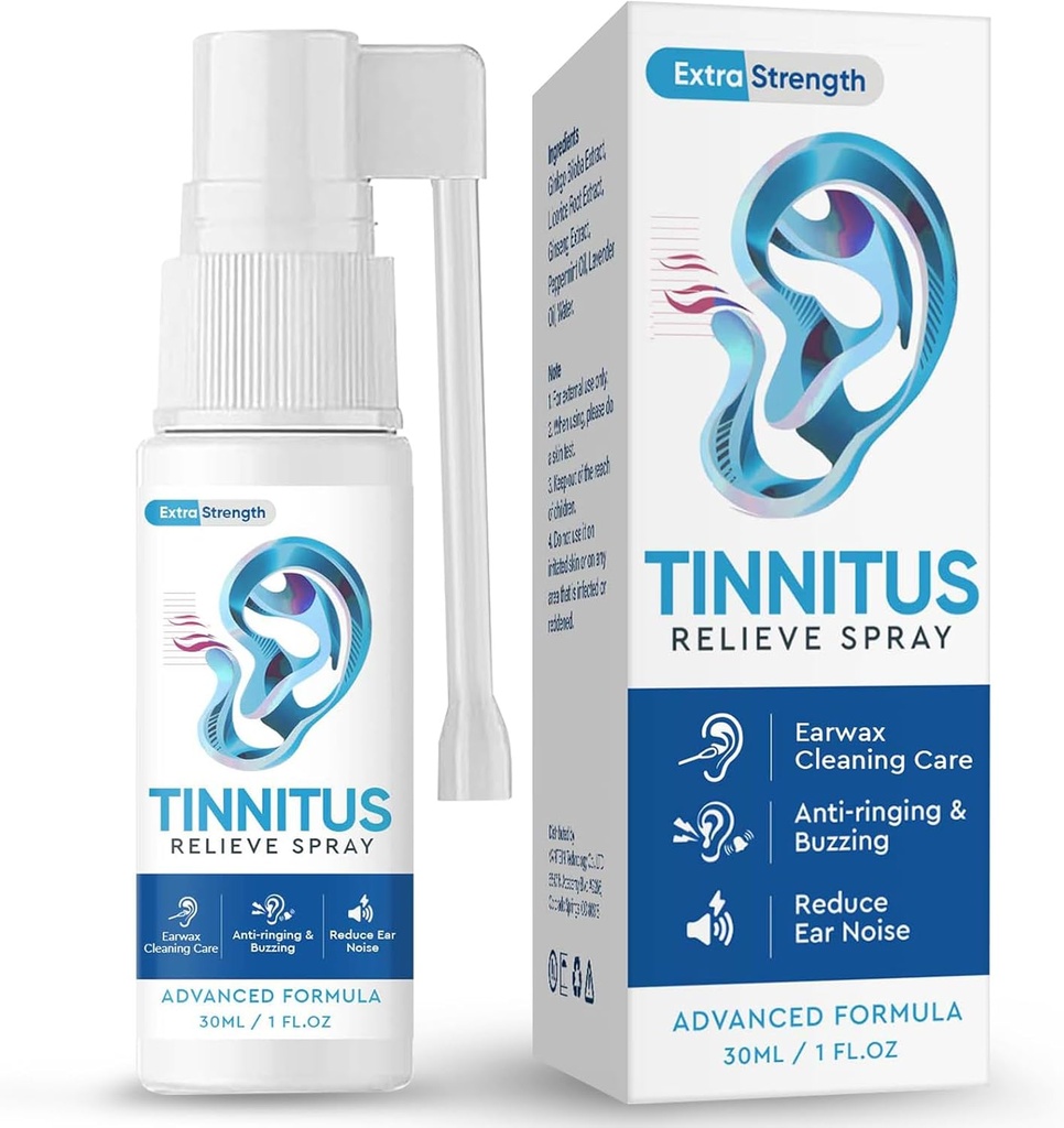 TUHIMO Tinnitus Relief для кільця Ears, Tinnitus Relief Ear Drops,спокушати Ear шуму і поліпшити загартування,30мл