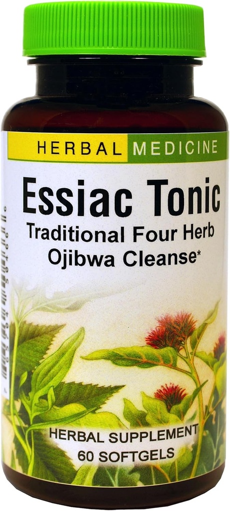 Билки Etc. Essiac Tonic - 60 Softgels