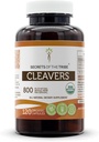 Segredos da tribo Cleavers USDA Organic | Made with Vegetarian Capsules and Certified Organic Cleavers (Galium aparine) Dried Herb (120 cápsulas)