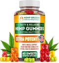 Konope Gummy - Made in USA - Omega 3 Supplement with Hemp Oil - Fruity Gummies for Joints, Muscles, Relax, Calm, Sleep, Skin and Nails