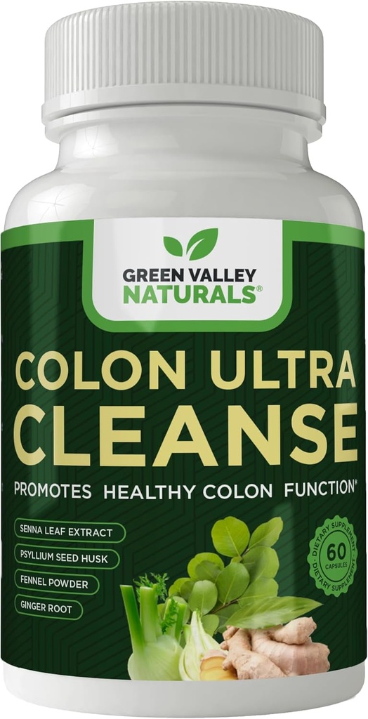 Colon Cleanse - Solution Natural to Colon Health - Natural Laxative - Constipation Relief