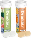 Drinklits Lemon- Lime & Orange Electrolyte Tablets (2) Tube Bundle Wondle 124; Citrus Daily Hydration Combo Pack