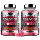 Creatine Monohydrate Gummies – 3600mg Strawberry Flavor – 180 Gummies