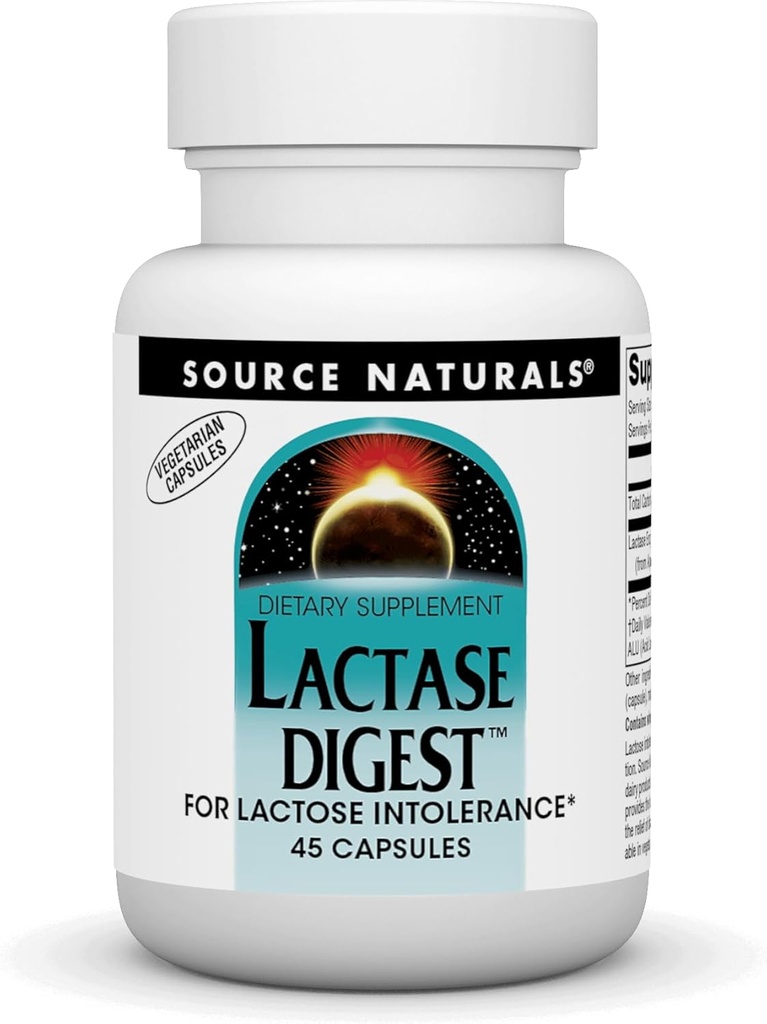 Vir Naturals, Inc. Lactase Digest* - 45 VegCap