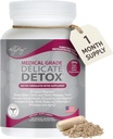 Dr. Liz Cruz Delicate Detox - Enzymen Supplement, Dieetsupplementen, Medisch-Grade Protease Enzymen, Dagelijkse Essentiële Enzymen voor Detox, Non-GMO, 120 Veggie Capsules