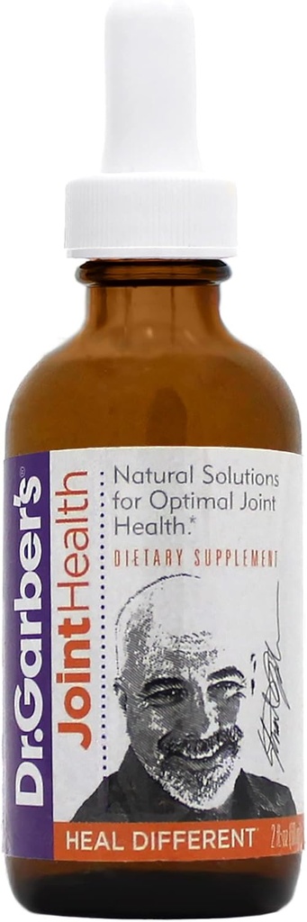 Tohtori Garber's Natural Solutions Joint Health Oral Drops - Gemmotherapy Liquid Supplement for Healthy Joint Support & Function, Joint Repair, ja parannettu liikkuvuus & Joustavuus - 60ml
