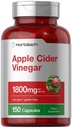 Horbäach Apple Cider Vinegar Capsules | 1800mg | 150 ACV Pills | Non-GMO, Gluten Free Supplement