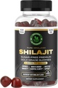 30,000 MG Pure Shilajit חניכיים עבור גברים ונשים, סוכר חינם שlajit תוסף, 85 + Trace מינרלים & Fulvic Acid - לשפר את Congitive & Mood, Immunity ואנרגיה, 60 מסטיק.