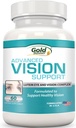 Advanced Vision Support - Lutein Eye & Vision Complex con Lutein, Bilberry, Zinc, Grapeseed & Essential Vitamins - Tutte le capsule naturali per la salute degli occhi - Made in USA