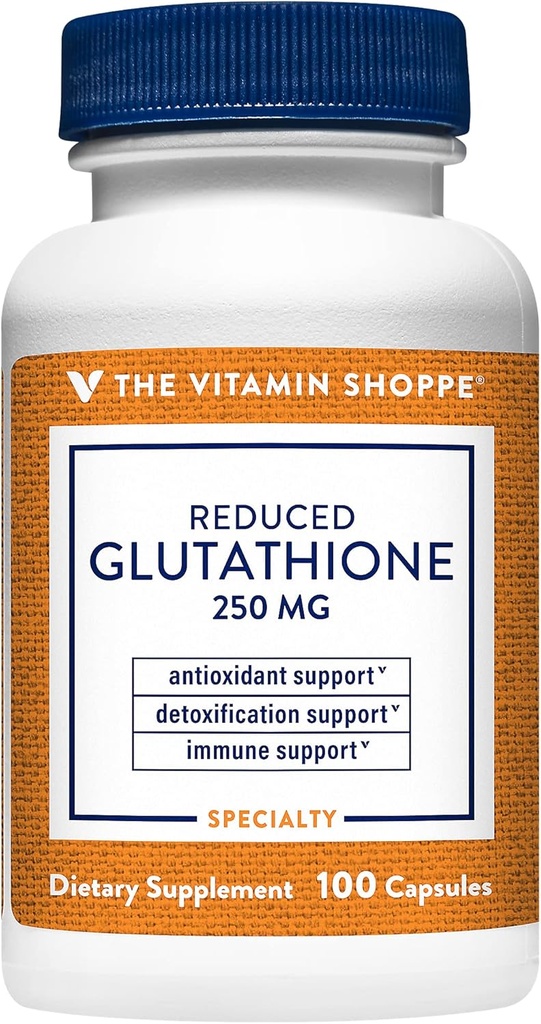 La Vitamina Shope va reduir la Glotione Antioxidant - 250 MG (100 Capules)