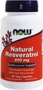 Resveratrol natural, 200 Mg, 60 capsule de acum alimente
