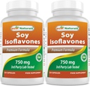 Parim looduslik soja Isoflavones 750 mg 120 kapslit (120 loendurit (2 pakendis))