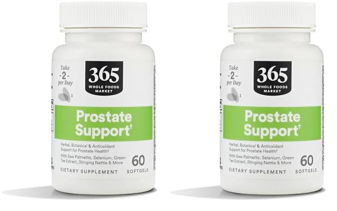Whole Foods Market, Prostate Support, 60 Softgels (Pack of 2)