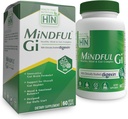 Health Thru Nutrition Mindful GI - Güc Mind & Gut Kompleksi / Digexin, maşın, L-Glutamine, və Gut-Brain Axis Support üçün Probiyotik