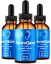 NutraRize (Pack of 3 NeuroQuiet Drops – Офіційна формула Hearing Support з усіма природними інгредієнтами, щоб допомогти зберегти здоровий ревізійну функцію, Premium Gotas Review (90 Сервінги)
