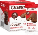 Quest Nutrition Peanut Butter Cups, 11g Protein, 1g Sugar, Aşağı Carb, Gluten Pulsuz, Keto Dostu, 12 Count