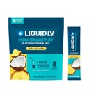 Liquid I.V.® Hydration Multiplier® - Piña Colada - Hydration Powder Packets | Electrolyte Powder Drink Mix | Convenient Single-Serving Sticks | Non-GMO | 16 Servings (Pack of 12)