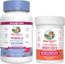 MaryRuth Orlandics Prenatal Postnatal Multivitamin G meuca (Strawberry) & Dones 3- 1 Daily Probios Tarstic Clear Tag Projected ® ntaking & Gut Salut Vegan, No-MO