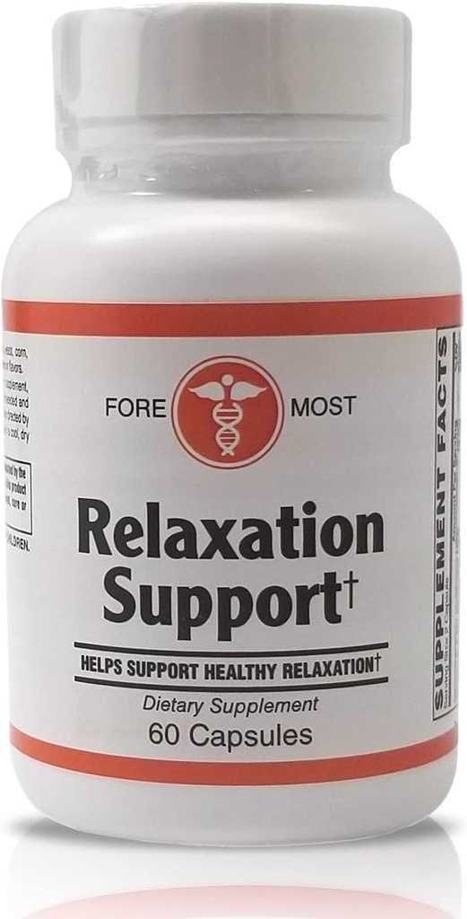 Holistic Health מרגיע תמיכה Magnesium Citrate קפסולות, מגנזיום Oxide תוספת לתמיכה להרגעה, 60 קפסולות