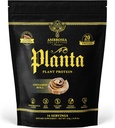 Ambrosia Planta - Premium Plant- Based Protein current 124; Vegan & Keto Friendly currency currency 124; Gourmet Flavors with No Floating or Stomach Upset current 124; Gluten & Soy Free current 124; No Add Sugar currency 124; 14 Servings currency 124; (Skořice roll)