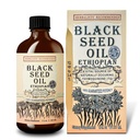 Ethiopian Black Seed Oil 8oz – Cold Pressed Nigella Sativa | High Thymoquinone 3.45% Black Cumin Seed Oil | 100% Pure Unrefined Liquid | Immune, Skin, Hair & Digestive Support | Glass Bottle