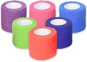 Nogensinde klar førstehjælp Self vedhæftede kohesive Bandages 2 "x 5 Yards - 12 Greve, Rainbow farver