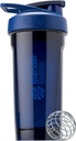 BlenderBattle Sport Shaker Bottle met Wire Whisk, 28-Ounce, Blue 