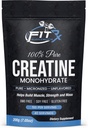 FITRxSupplements.com Reines Kreatin-Monohydrat-Pulver - Zero Added Ingredients - Keine Kalorien, 5g pro Servierung, Unflavored 40 Servierungen, 200g, Schnellauflösen