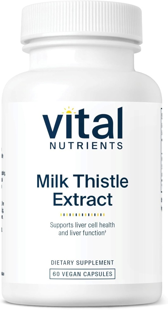 Жизненоважни хранителни вещества Milk Thistle Extract 250mg  год.