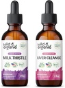 Wild " Organic Milk Thistle Tincture 2 fl oz " Liver Cleanse Tincture 2 fl