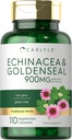 Carlyle Echinacea Goldenseal Kapsułki 124; 110 Hrabia 124; 900 mg 124; Wegetarianin, Non- GMO, Gluten Free