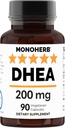 DHEA 200 mg - 90 Veg Capsules