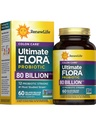 Renew Life Probiotic Colon Care Probiotic Capsules, Daily Supplement Offers Colon Support, L. Rhamnosus GG, Dairy, Soy and gluten-free, 80 Billion CFU, 60 Count