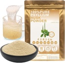 100% Pure Natural Plant Psyllium Husk Pulver Organic Guar Gum, Keto Baking Powder, Meal Replacement Powder, Psyllium Fiber Pulver, Dietary Fiber 100g/3.52oz