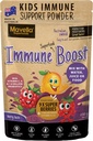 Kids Imune Support Poudre - Immune System Support avec Vitamine C A + E, Magnésium et Probiotiques pour avec 9 Superberries - Berry Taste Immunity Gummies Alternative 8.82oz (250g)