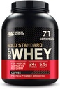Optimum Nutrition Gold Standard 100% Whey Proteine pulbere, cafea, 5 Pound (Packaging May Vary)