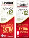 MediNatura T-Rilievo di dolore ad alta resistenza Arnica +12 Rilievi di dolore piantati 100ct Tablets T-Rilievo di dolore ad alta resistenza Rilievo 3oz Crema Bundle