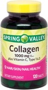 Spring Valley Kolagen 1 000 mg per Tablet, Plus Vitamin C, Typ 1 & 3, 120ct podle rovnice