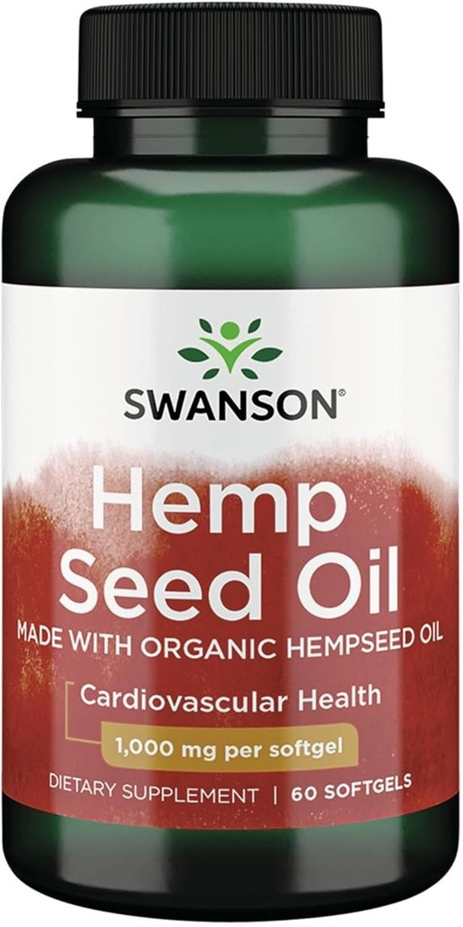 Swanson Hanf Seed Oil (Omegatru) 60 Sgels