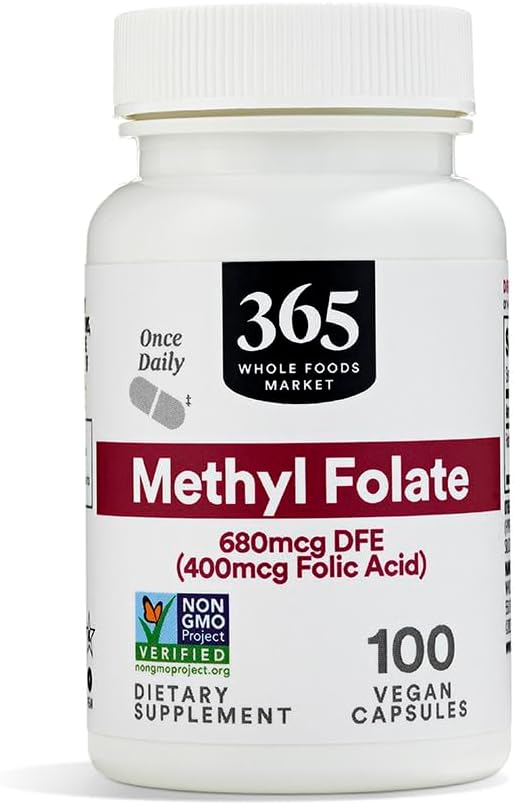 365 elikagai-merkatu osoaren arabera, Methyl Folate, 100 kondea