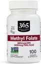365 thị trường thực phẩm toàn phần, Methyl Folate, 100 lượng
