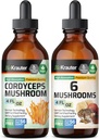BIO KRAUTER Cordyceps Sienen fincture 4 Fl. Oz. & 6 Sienten fincture 4 Fl. Oz.